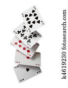 cartas de jogar, pôquer, gamble, jogo, lazer