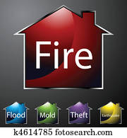 Home Insurance Icons Home Insurance Icons