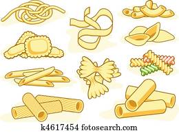 nudelgerichte, form, heiligenbilder nudelgerichte, form, heiligenbilder