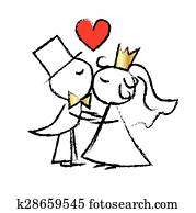 par wedding, amor