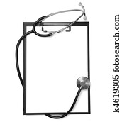 stethoscope heart health care medicine tool