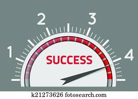 Success speedometer