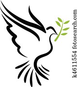 Vector dove Vector dove