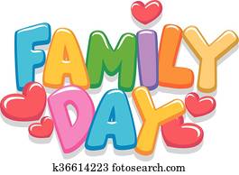 יום של משפחה, 3d, מכתבים