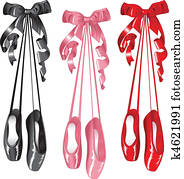Ballet slippers set Ballet slippers set