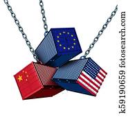 Chinese European And American Tariff War Chinese European And American Tariff War