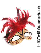 masquerade mask cutout
