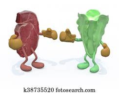 meat vs lettuce meat vs lettuce