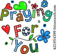 Praying for You Cartoon Text Praying for You Cartoon Text