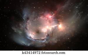 Space nebula Space nebula
