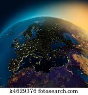 לילה, הבט, של, אירופה, מ, ה, לוין