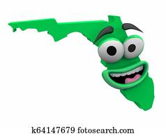 テネシー州の国家 地図 目口 面白い 漫画 顔 ３ｄ イラスト クリップアート K Fotosearch