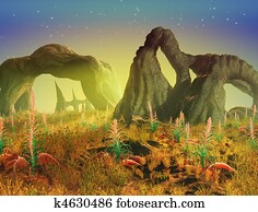 Alien Landscape Alien Landscape