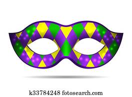 Mardi Gras mask Mardi Gras mask
