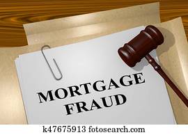 Mortgage Fraud concept Mortgage Fraud concept