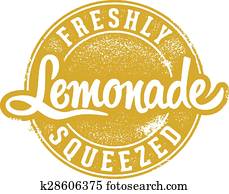 Vintage Fresh Squeezed Lemonade 