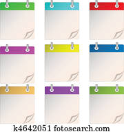 A blank calendar A blank calendar