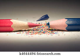 conflicto, de, opposites.