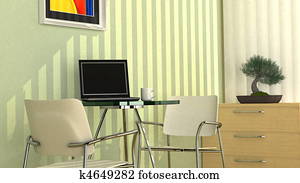 Modern Office Interior 