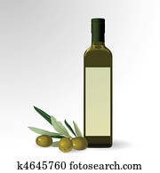 Olive oil bottle Olive oil bottle