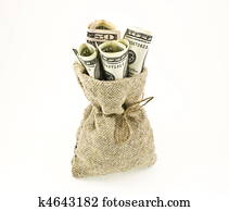 Sack of money 