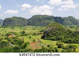 Vinales valley in Cuba