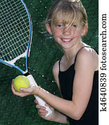 Young Tennis Player