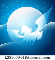 炎 馬 クリップアート 切り張り イラスト 絵画 集 K Fotosearch