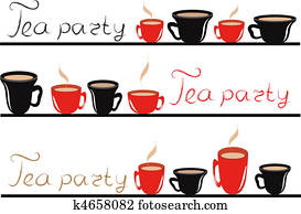 Abstraction tea party Abstraction tea party