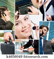Business people and technology Business people and technology