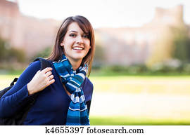 gemischtrassig, student