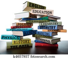 stack of textbooks stack of textbooks