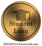 Student loan icon