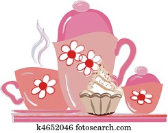 Tea party. Tea party.