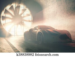 Wind Tunnel Concept Car Wind Tunnel Concept Car