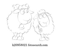 שני, מצחיק, sheep