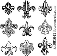 fleur, de, lis,, new orleans fleur, de, lis,, new orleans