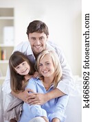 Laughing family Laughing family