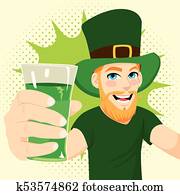 Man St Patrick Day