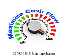 3d knob - maximize cash flow 3d knob - maximize cash flow