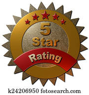 5 Star Rating Seal 5 Star Rating Seal