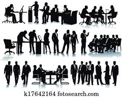 Business people in office