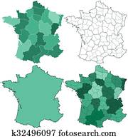 France maps