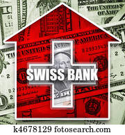 Money in swiss bank Money in swiss bank