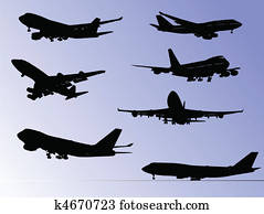 מטוס, צלליות