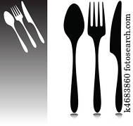 accessories for the dining vector accessories for the dining vector