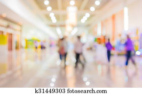 blurred image of people at trade show blurred image of people at trade show