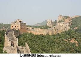 les, grande muraille chine