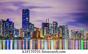 Miami Florida Skyline Miami Florida Skyline