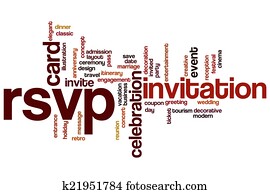RSVP word cloud RSVP word cloud
